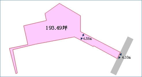 後藤駅・高島屋周辺　土地面積:623.2平米 ( 188.51坪 )　